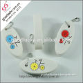 China factory supply eco-friendly promotional foam pu key ring